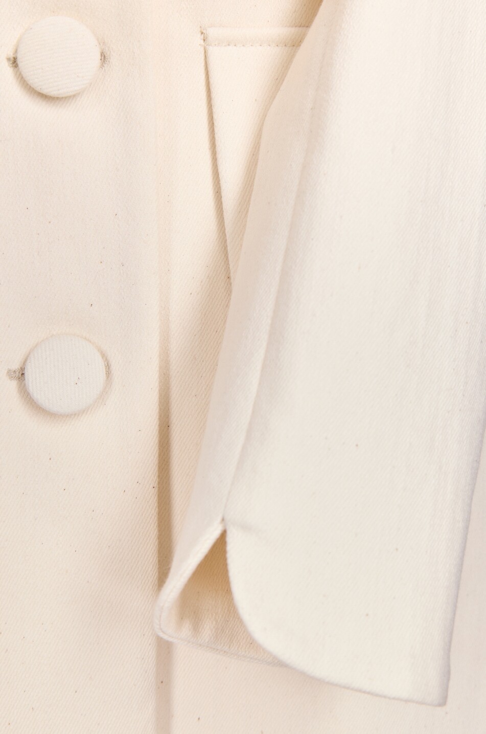 DESTREE Veste légère ajustée à col chemise Tamara Denim Femme BLANC CASSE 2