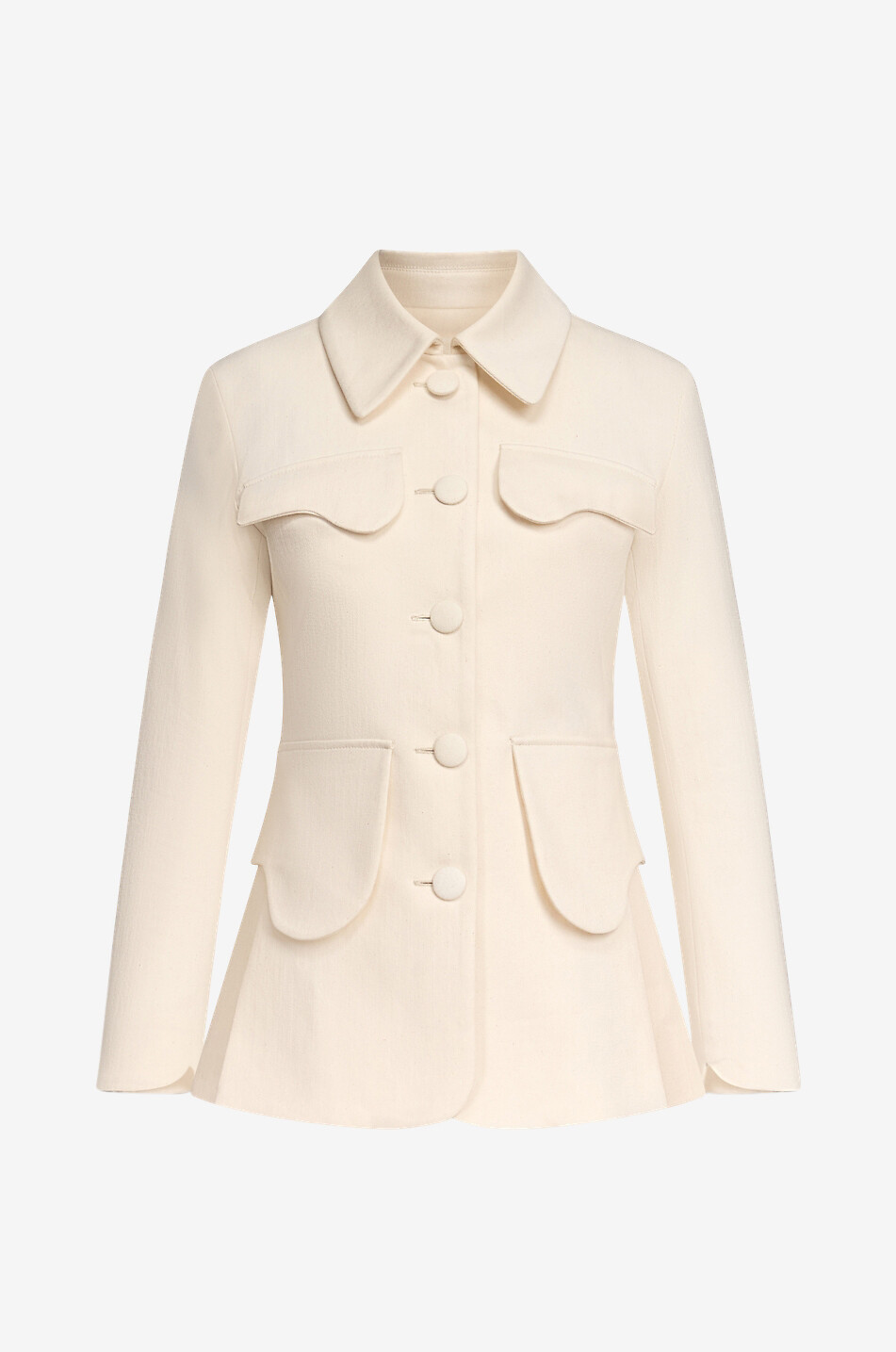 Veste légère ajustée à col chemise Tamara Denim