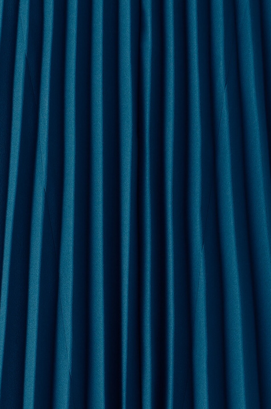 AKRIS PUNTO Long-sleeved flared pleated jersey dress Women DARK BLUE 7