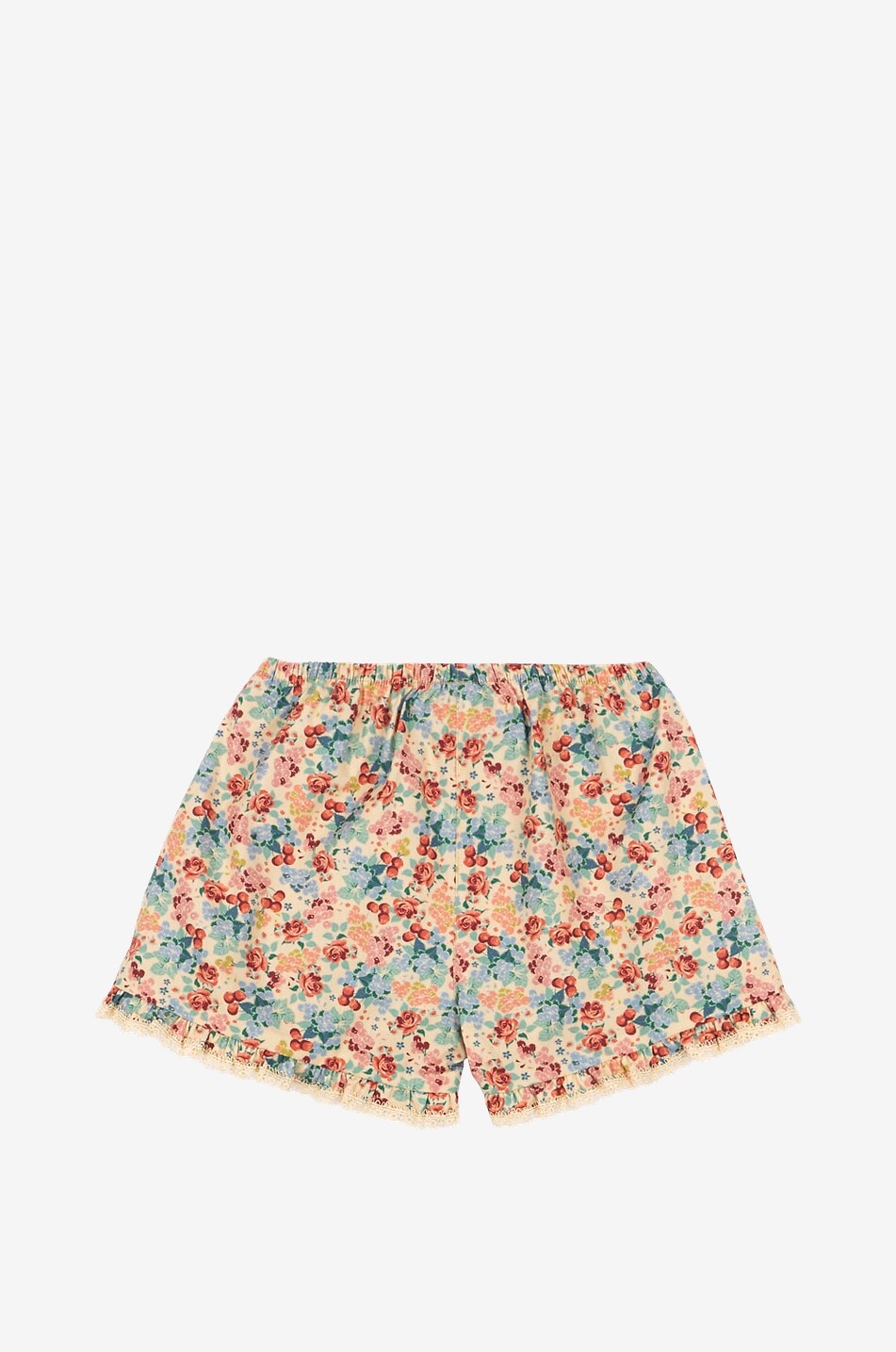 KONGES SLØJD Short fleuri en coton bio fille Verbena Fille MULTICOLORE 2