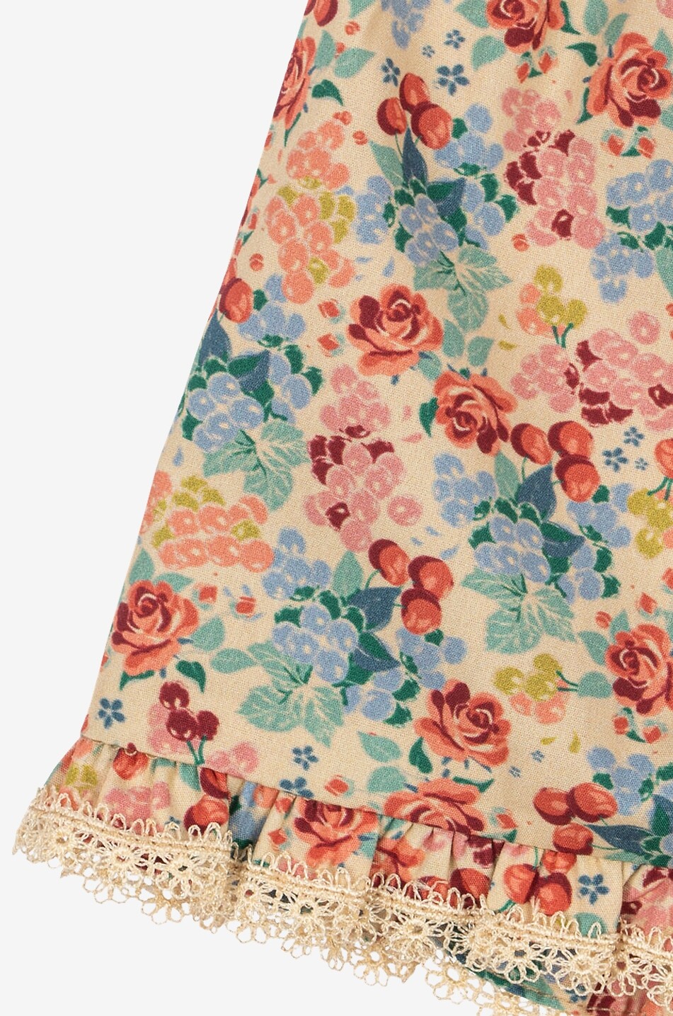 KONGES SLØJD Short fleuri en coton bio fille Verbena Fille MULTICOLORE 3