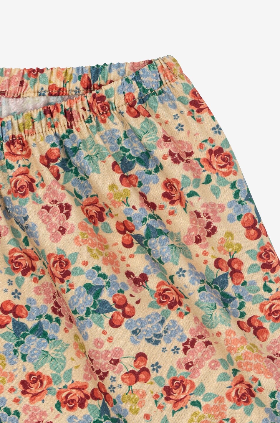 KONGES SLØJD Short fleuri en coton bio fille Verbena Fille MULTICOLORE 4