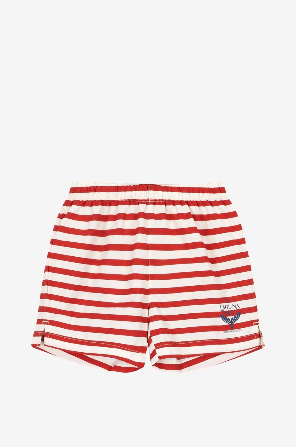 KONGES SLØJD Short de bain rayé garçon Asnou Garçon ROUGE 1