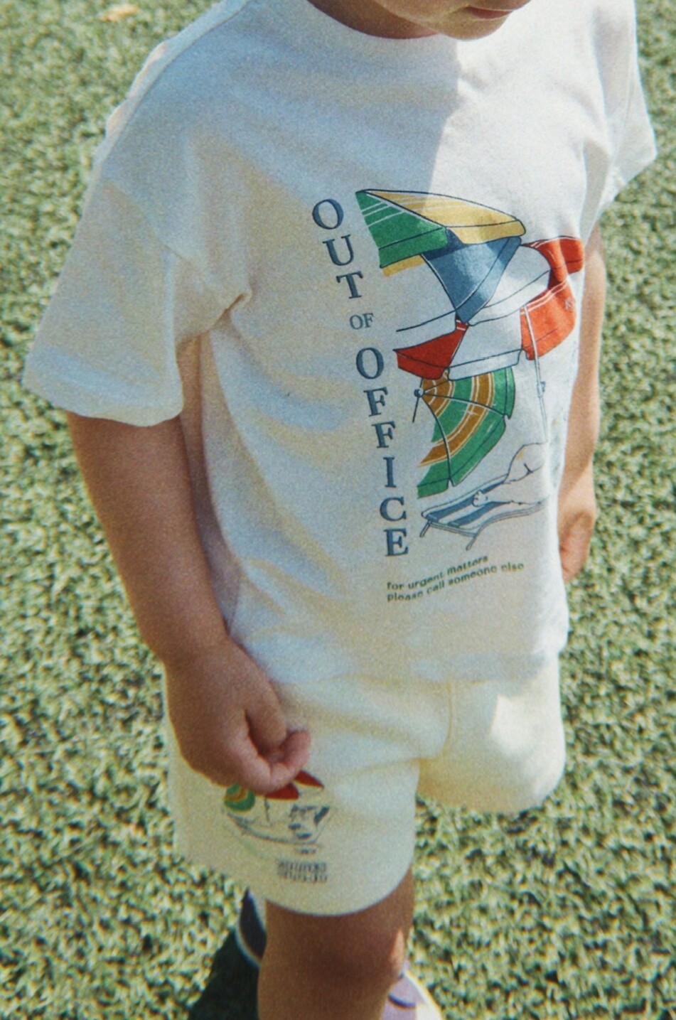 KONGES SLØJD T-shirt garçon en jersey de coton bio imprimé Garçon BLANC 3