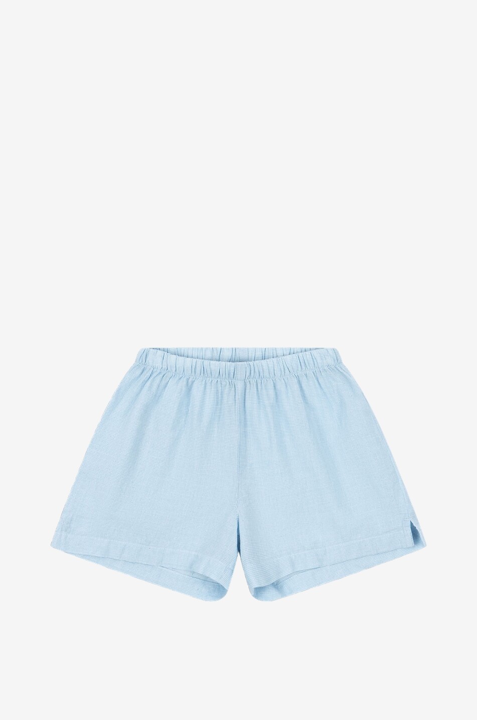 Fran embroidered organic cotton boy's shorts