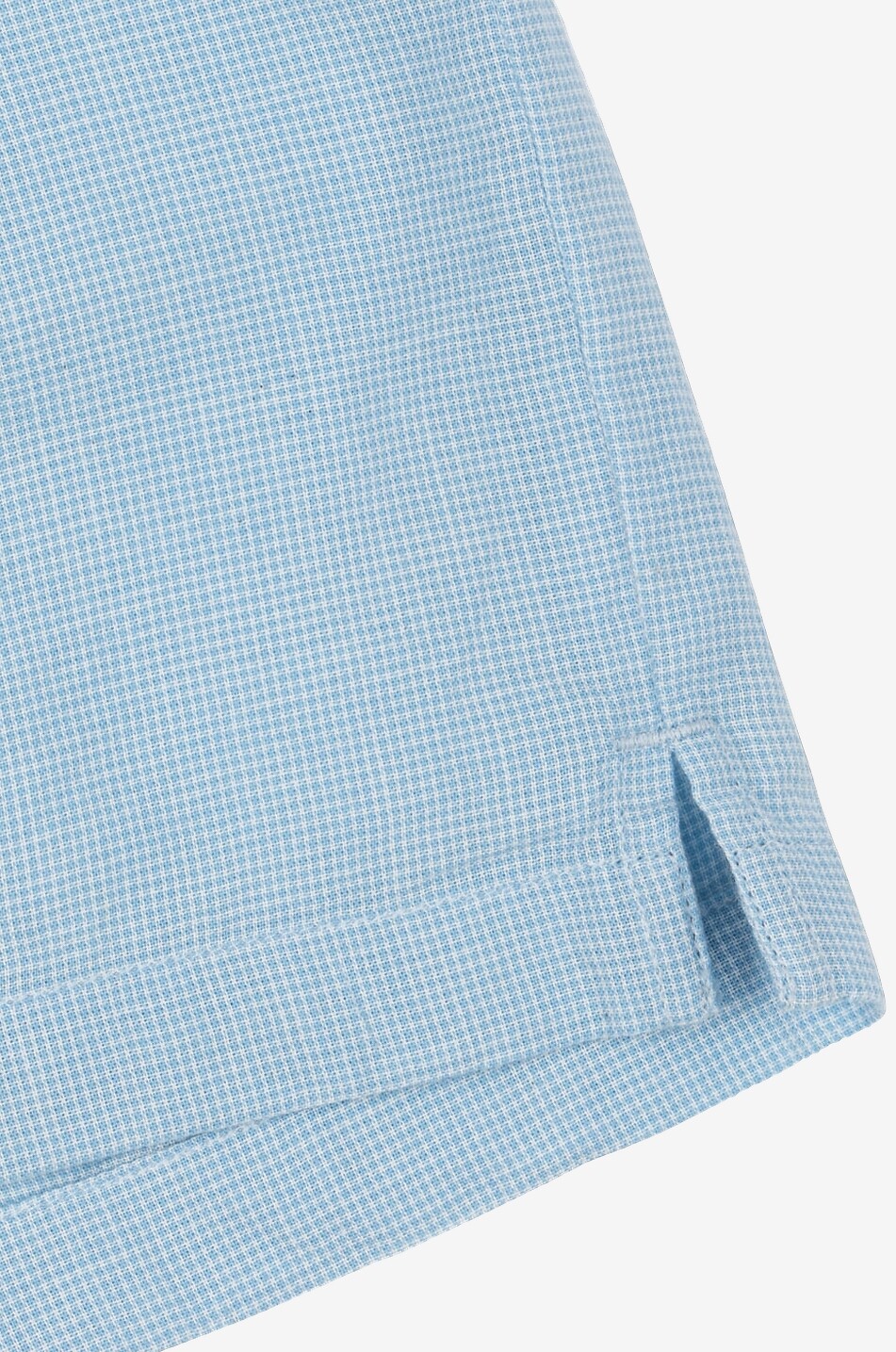 KONGES SLØJD Fran embroidered organic cotton boy's shorts Boy LIGHT BLUE 4