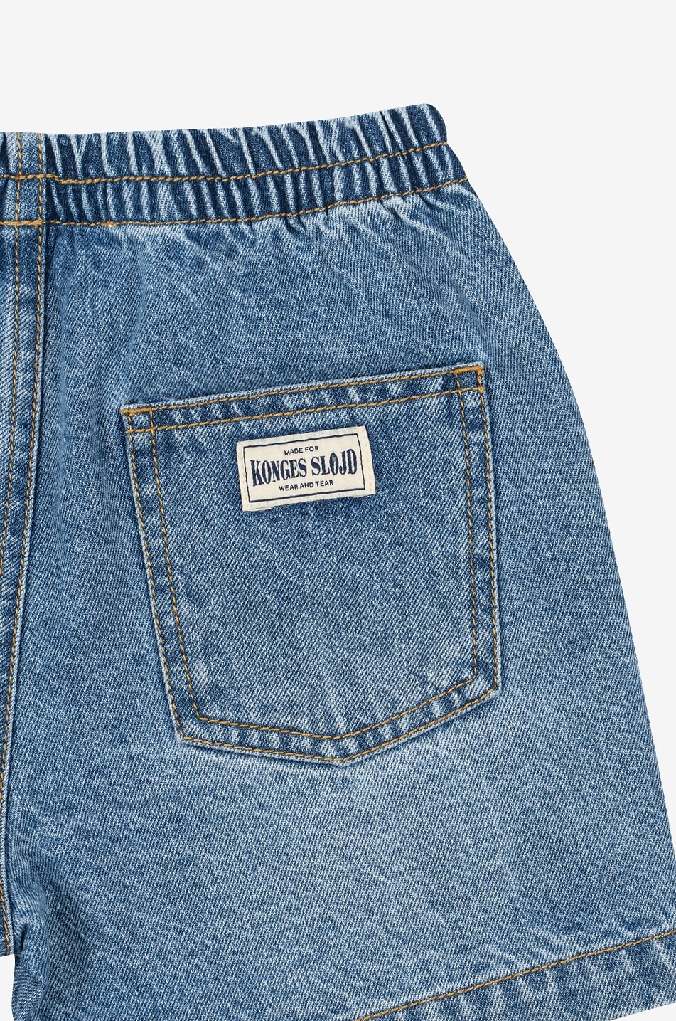 KONGES SLØJD Magot boy's denim shorts Boy BLUE 4