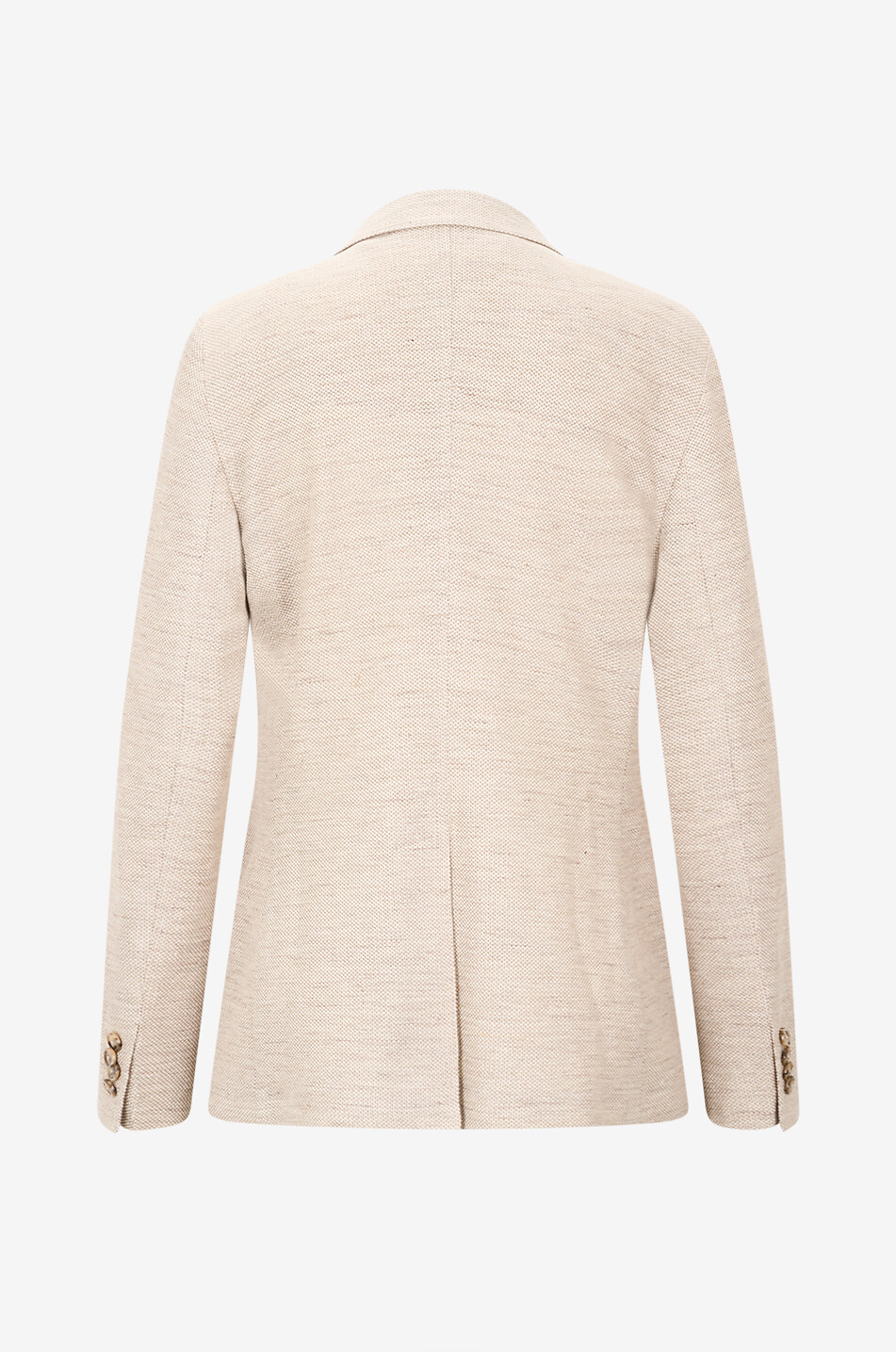 TAGLIATORE Taillierter Blazer aus Leinen und Baumwolle Parigi Damen BEIGE 2