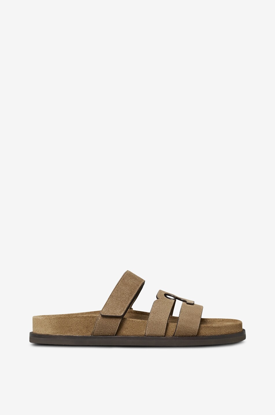 TORY BURCH Ines flat suede sandals Women [akeneo-beigefonce] 1