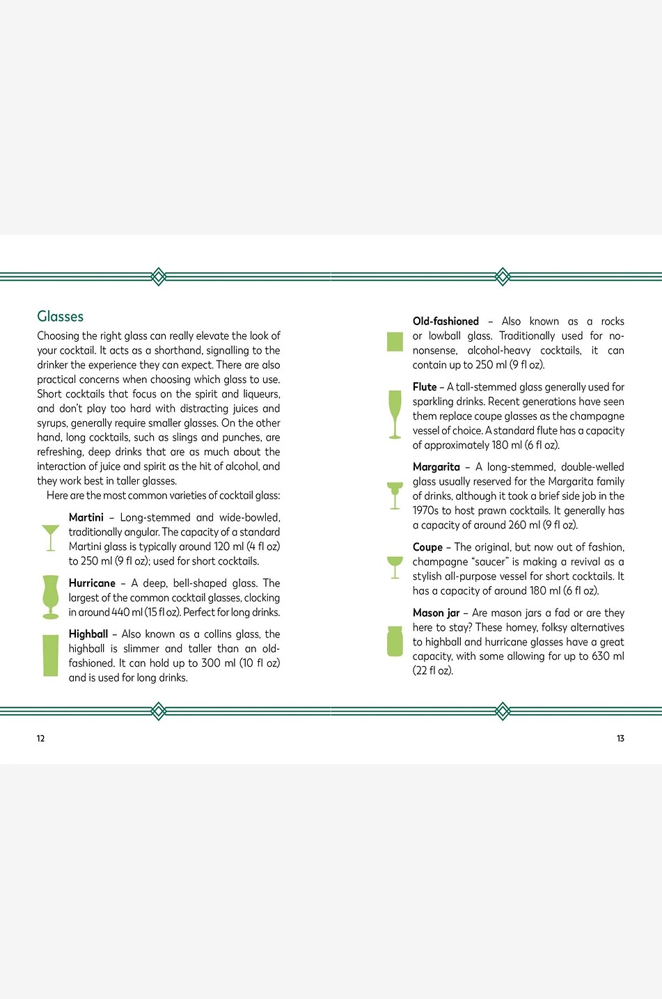 NEW MAGS The Little Book For Cocktail Lovers illustrated book Home MULTI COLOURED 2