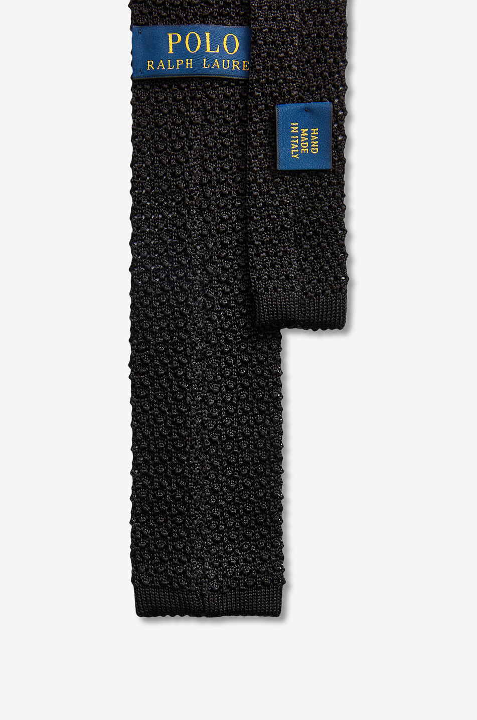 POLO RALPH LAUREN Silk knit tie Men BLACK 3