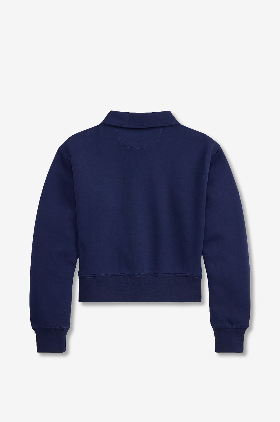 POLO RALPH LAUREN Girl's cotton blend polo neck sweatshirt Girl DARK BLUE 2