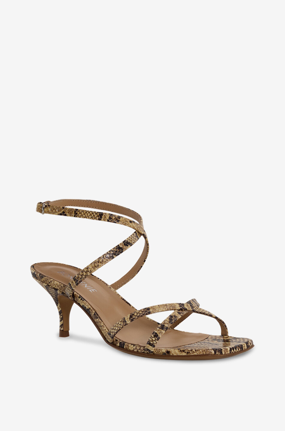 BONGENIE Aries Molurus animal-print leather stiletto sandals Women MULTI COLOURED 1