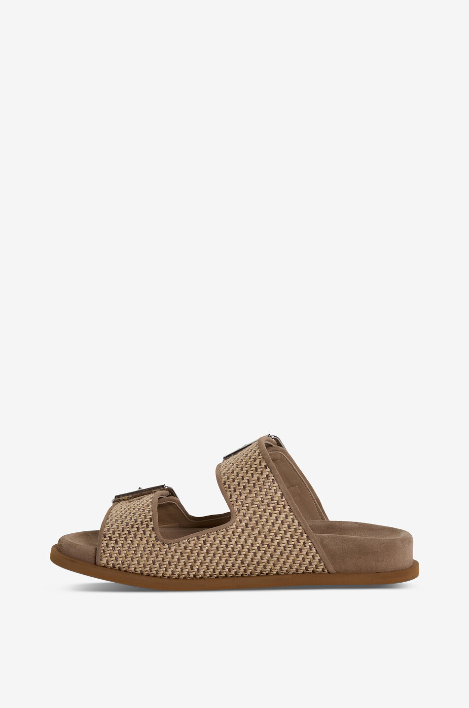 BONGENIE Totem Raphia raffia flat sandals Women BEIGE 3