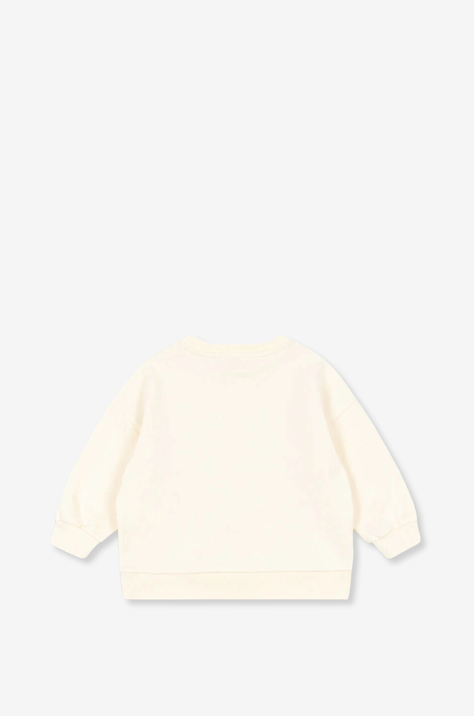 KONGES SLØJD Sweat-shirt fille en coton bio brodé Loupy Lou Fille BLANC CASSE 2