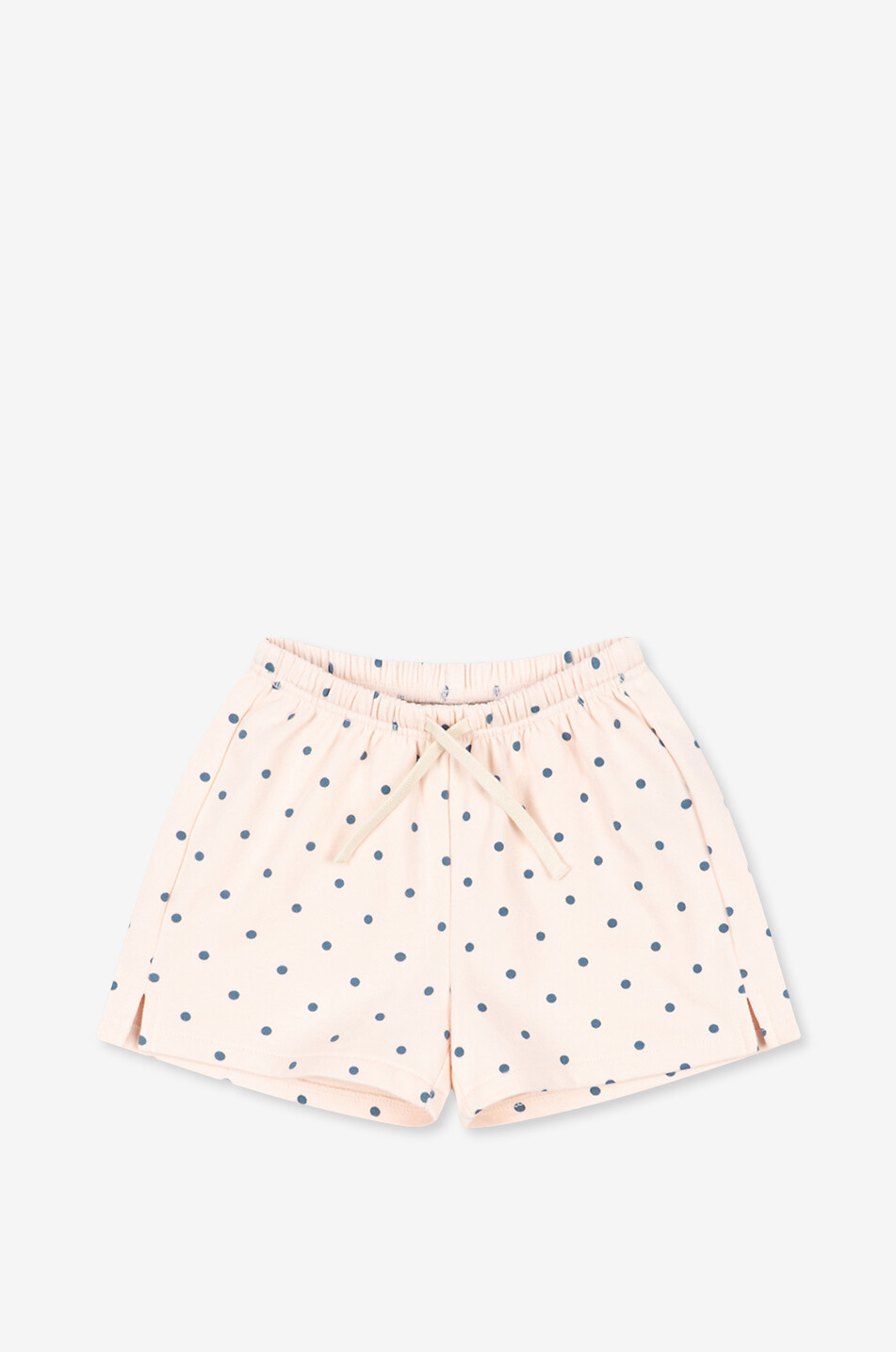 Short en coton bio à pois fille Spotty