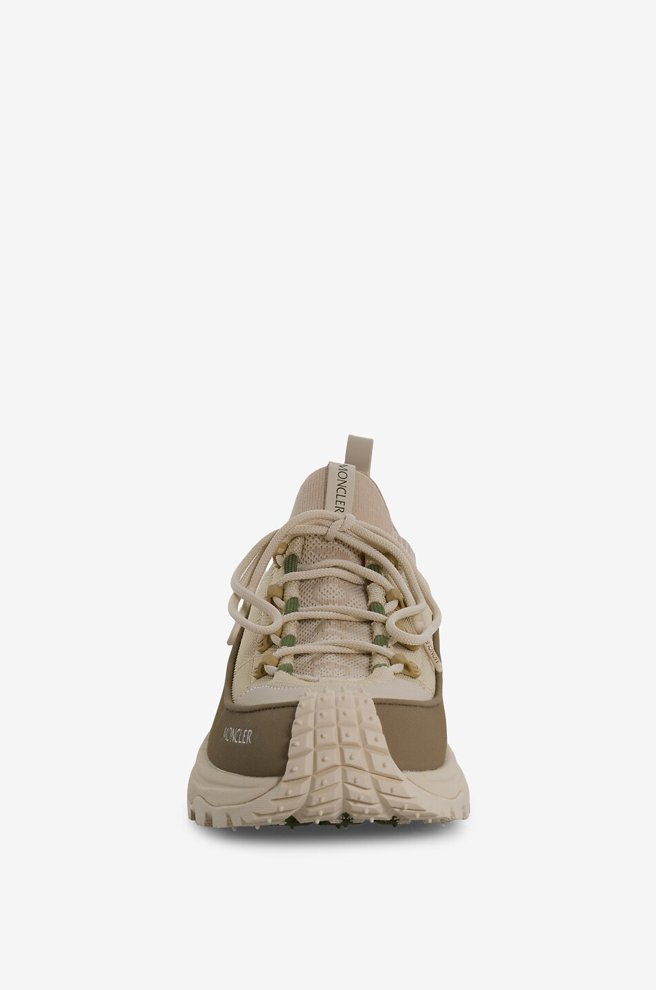 MONCLER Baskets basses en toile Trailgrip Lite3 Homme BEIGE 2