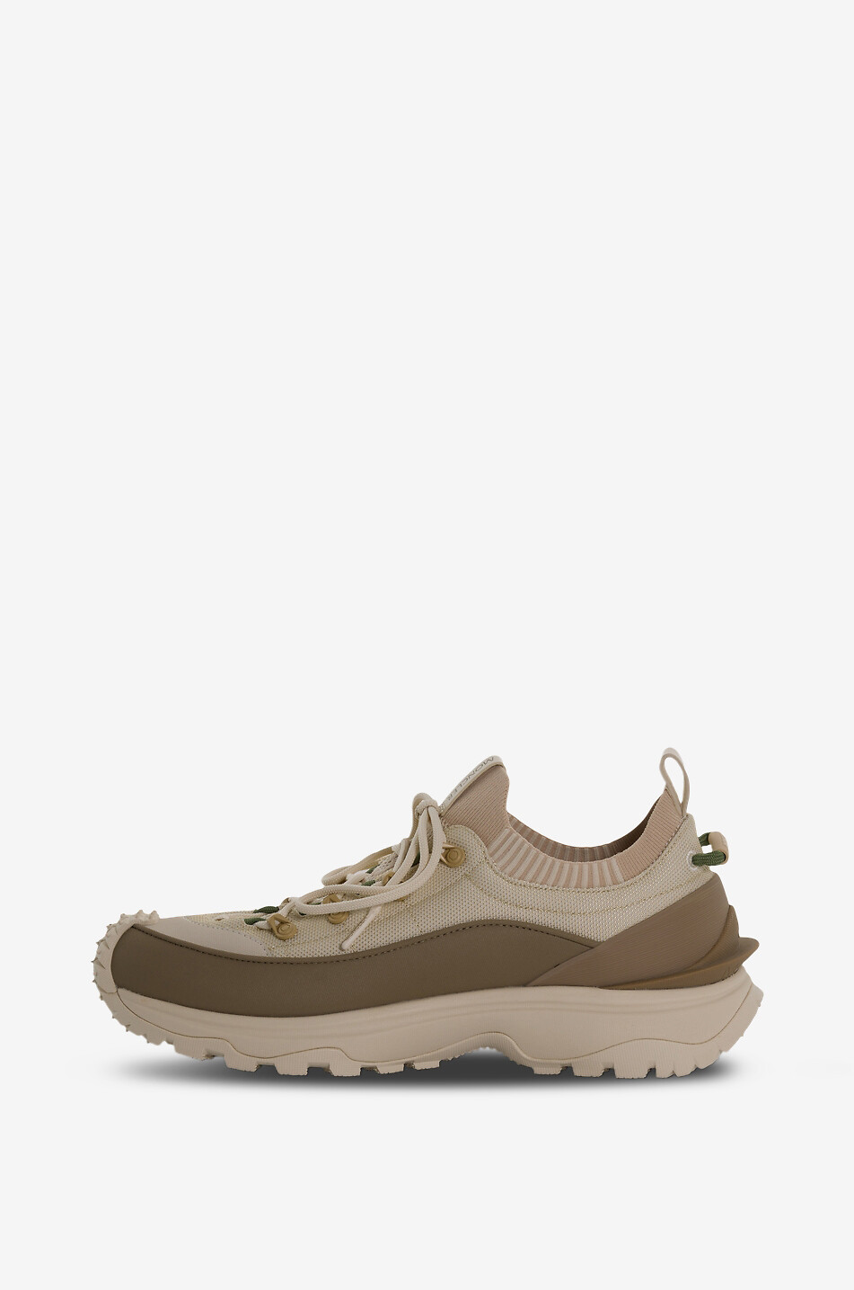MONCLER Baskets basses en toile Trailgrip Lite3 Homme BEIGE 3