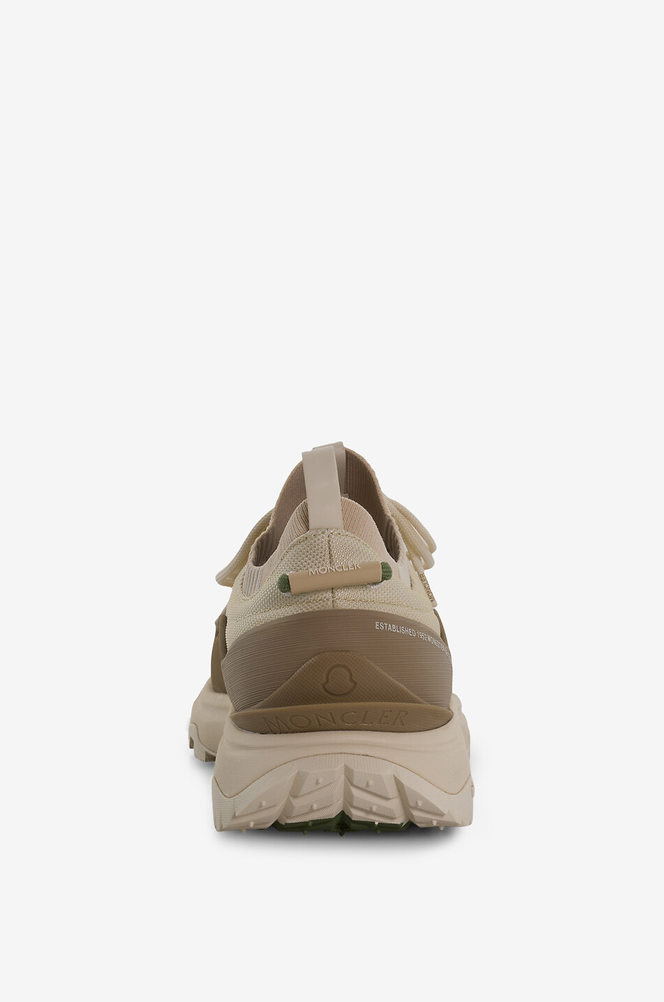 MONCLER Baskets basses en toile Trailgrip Lite3 Homme BEIGE 4