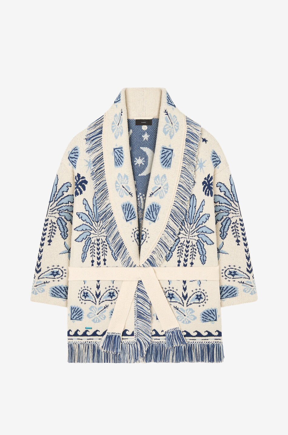 mumeee Elin Alan knit bolero Knitted bolero Sky blue | Abel & Lula ®