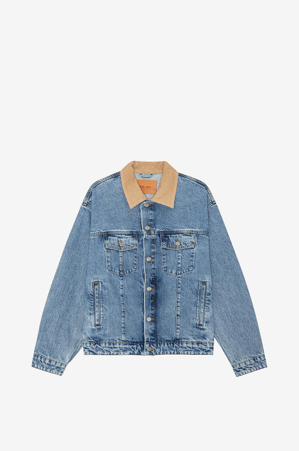 Roy cotton cropped denim jacket - NN07 - BLUE - Bongénie