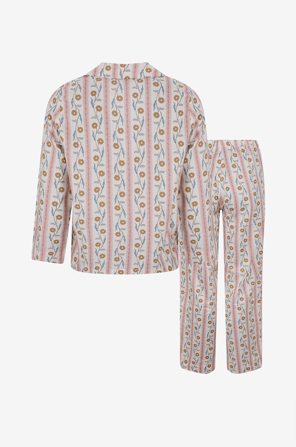 LALIDE A PARIS Pyjama imprimé en coton satiné Nanette Femme MULTICOLORE 8