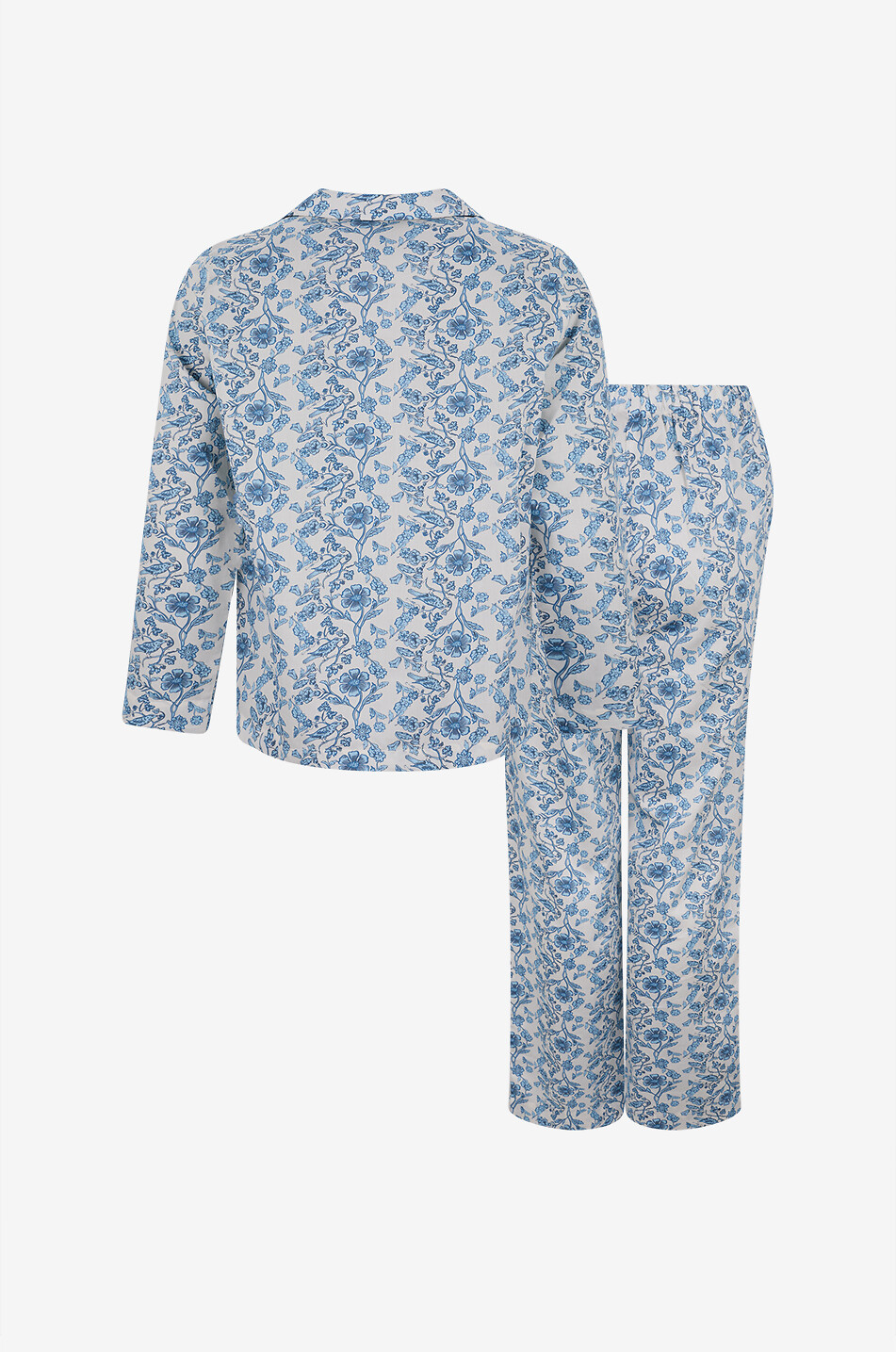 LALIDE A PARIS Noura floral print cotton satin pyjamas Women MULTI COLOURED 9