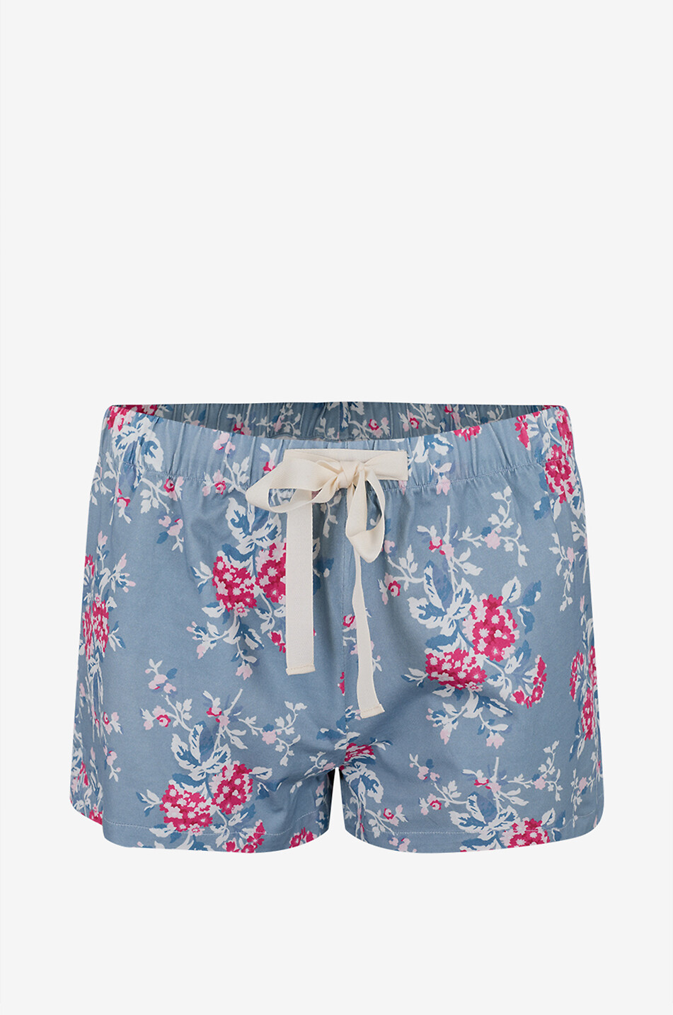 LALIDE A PARIS Pyjama chemise et short floral en coton Blandine Femme MULTICOLORE 2
