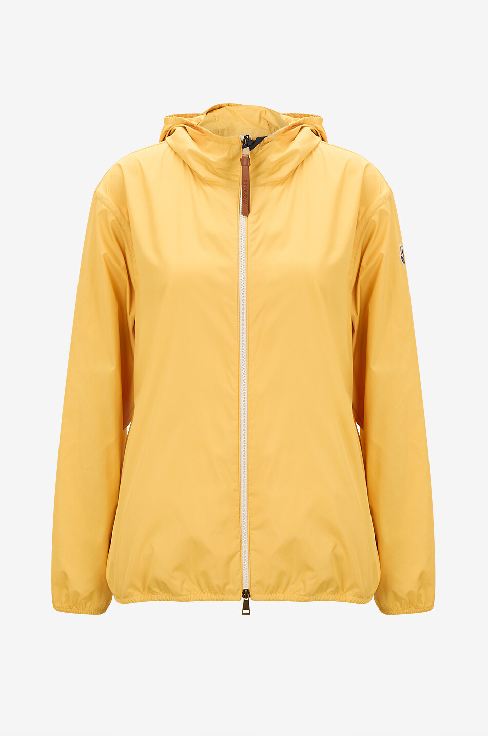 MONCLER Fegeos technical fabric hooded lightweight jacket Women YELLOW 1