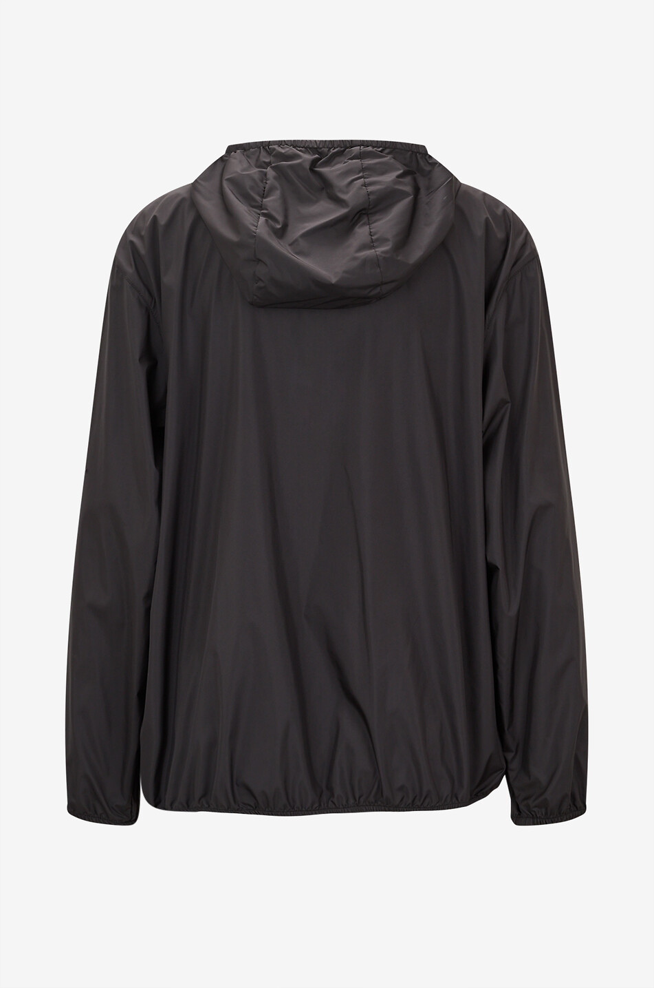 MONCLER Fegeos technical fabric hooded lightweight jacket Women BLACK 2