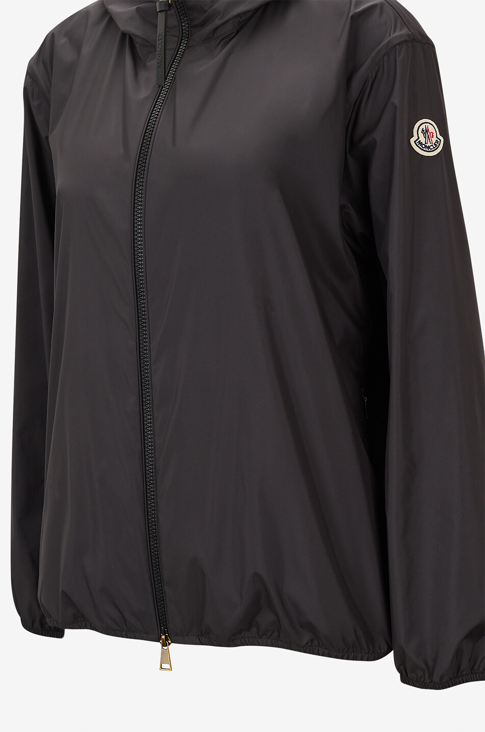MONCLER Fegeos technical fabric hooded lightweight jacket Women BLACK 3