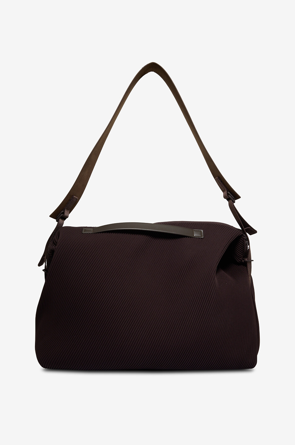 HOMME PLISSÉ ISSEY MIYAKE Sac de voyage à bandoulière ajustable en toile Homme NOIR 3