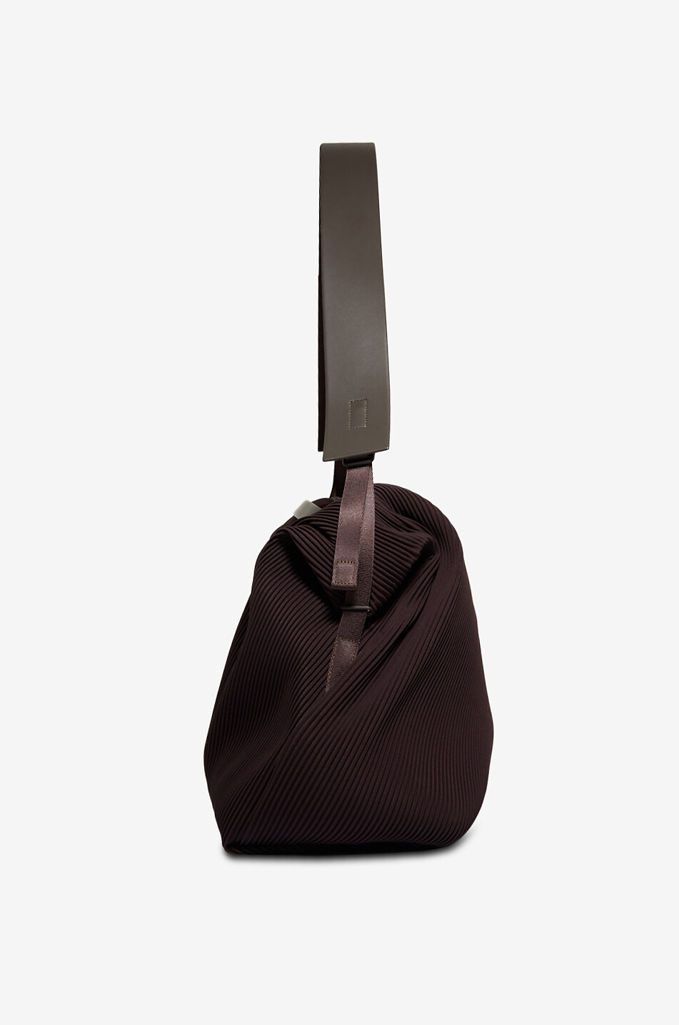 HOMME PLISSÉ ISSEY MIYAKE Sac de voyage à bandoulière ajustable en toile Homme NOIR 4