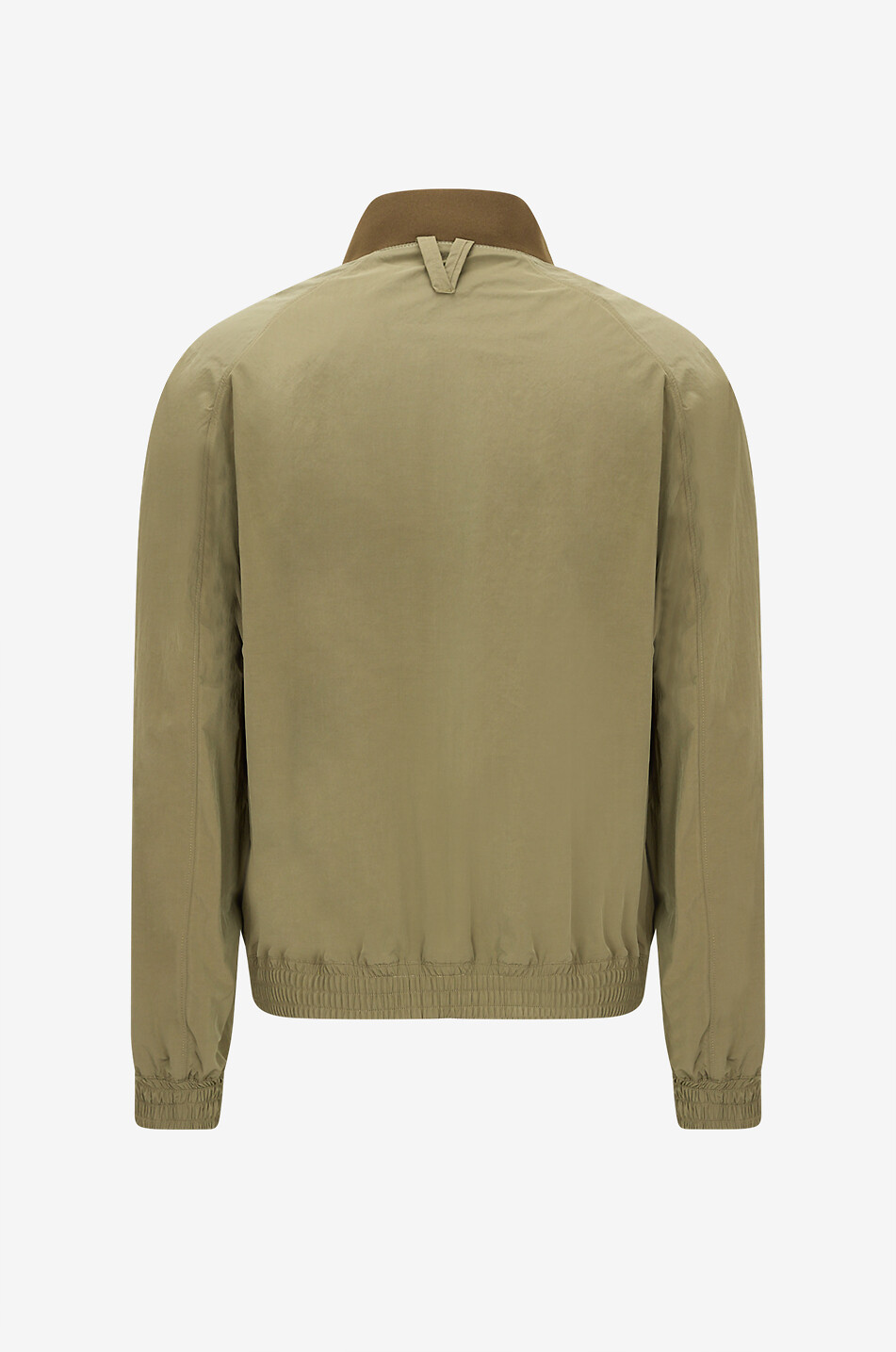 VALSTAR MILANO 1911 Baker technical fabric cropped bomber jacket Men GREEN 2