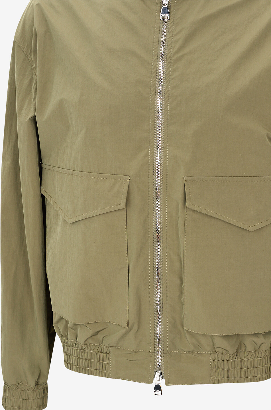 VALSTAR MILANO 1911 Baker technical fabric cropped bomber jacket Men GREEN 3