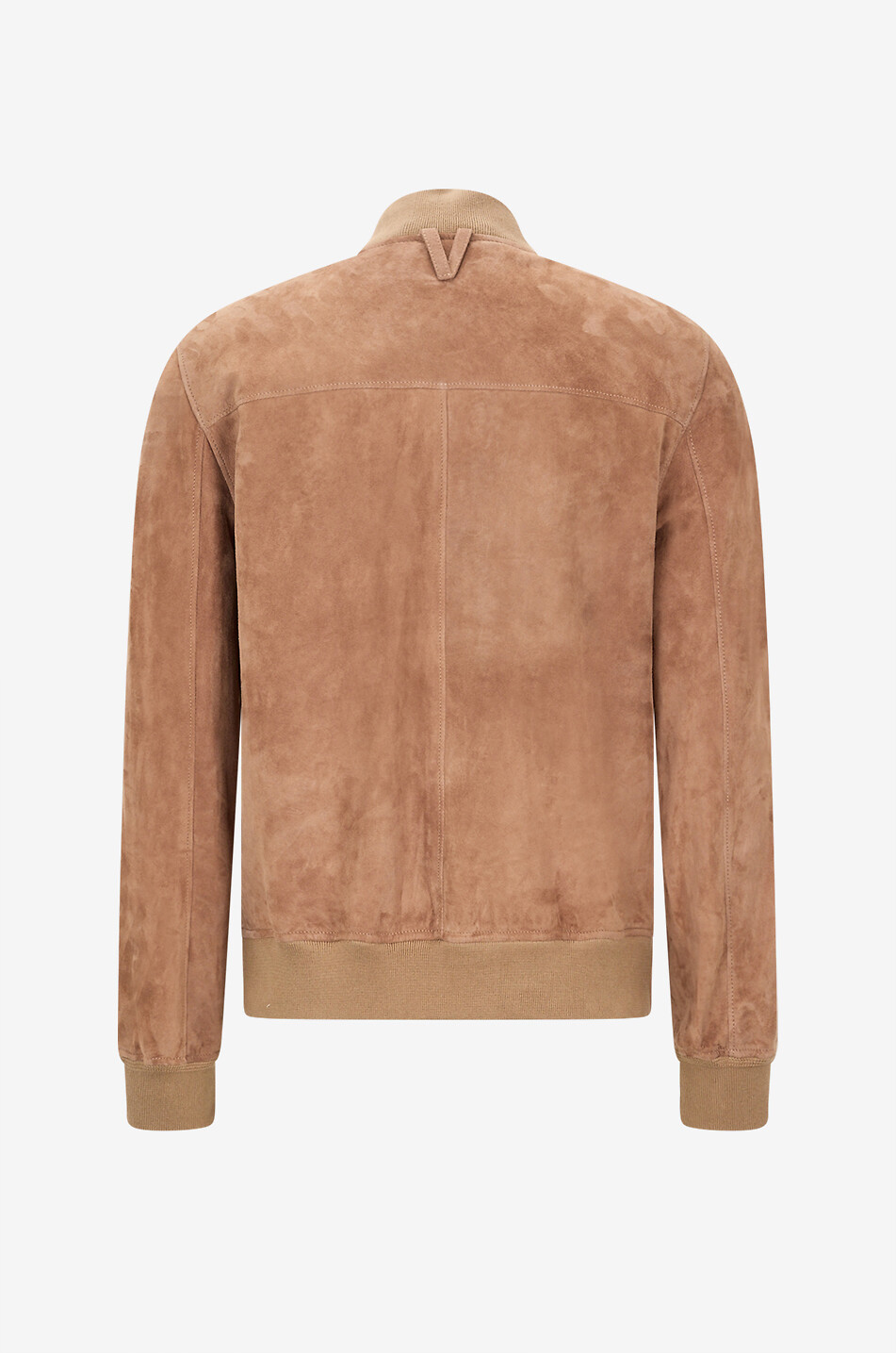 VALSTAR MILANO 1911 Blouson en cuir d'agneau velours Evans Homme BEIGE 2