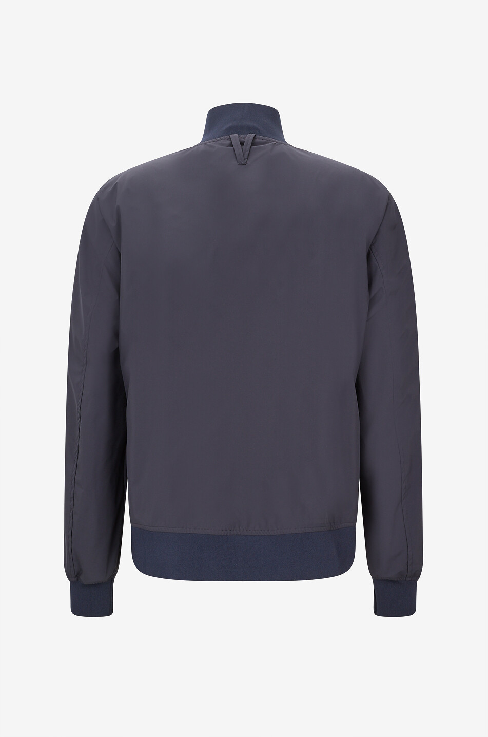 VALSTAR MILANO 1911 Valstarino Pocketable technical fabric funnel-neck jacket Men DARK BLUE 2