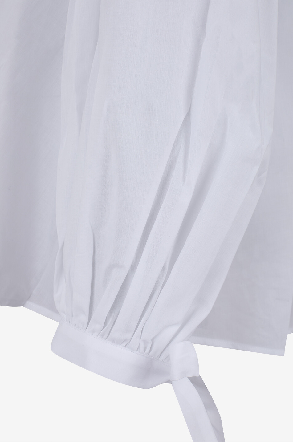 BOURRIENNE PARIS X Hemd mit Stehkragen aus Baumwollvoile Flirt Damen WEISS 9