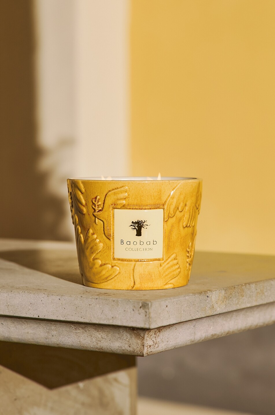 BAOBAB Paz Dove Max 10 ceramic scented candle 1300 g Home Colourless 4