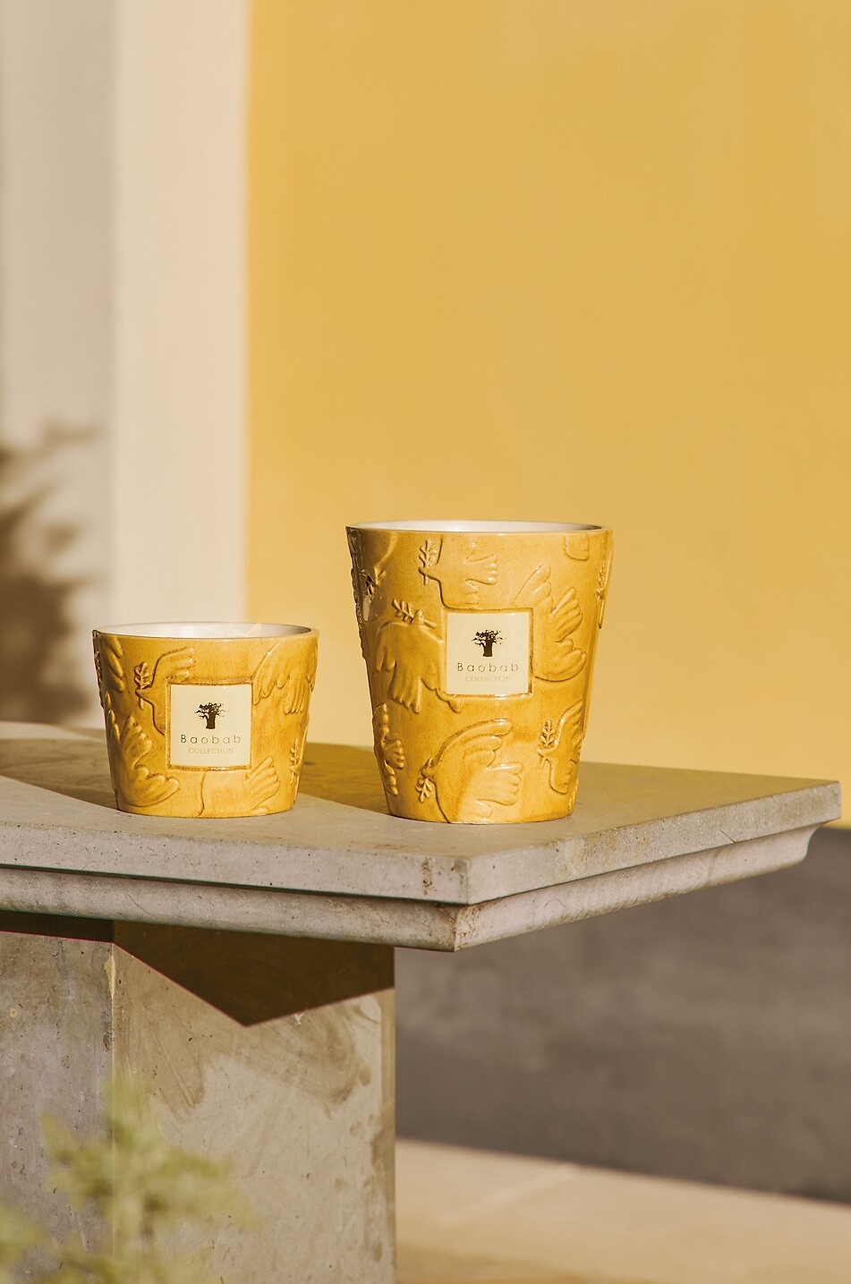 BAOBAB Paz Dove Max 10 ceramic scented candle 1300 g Home Colourless 5