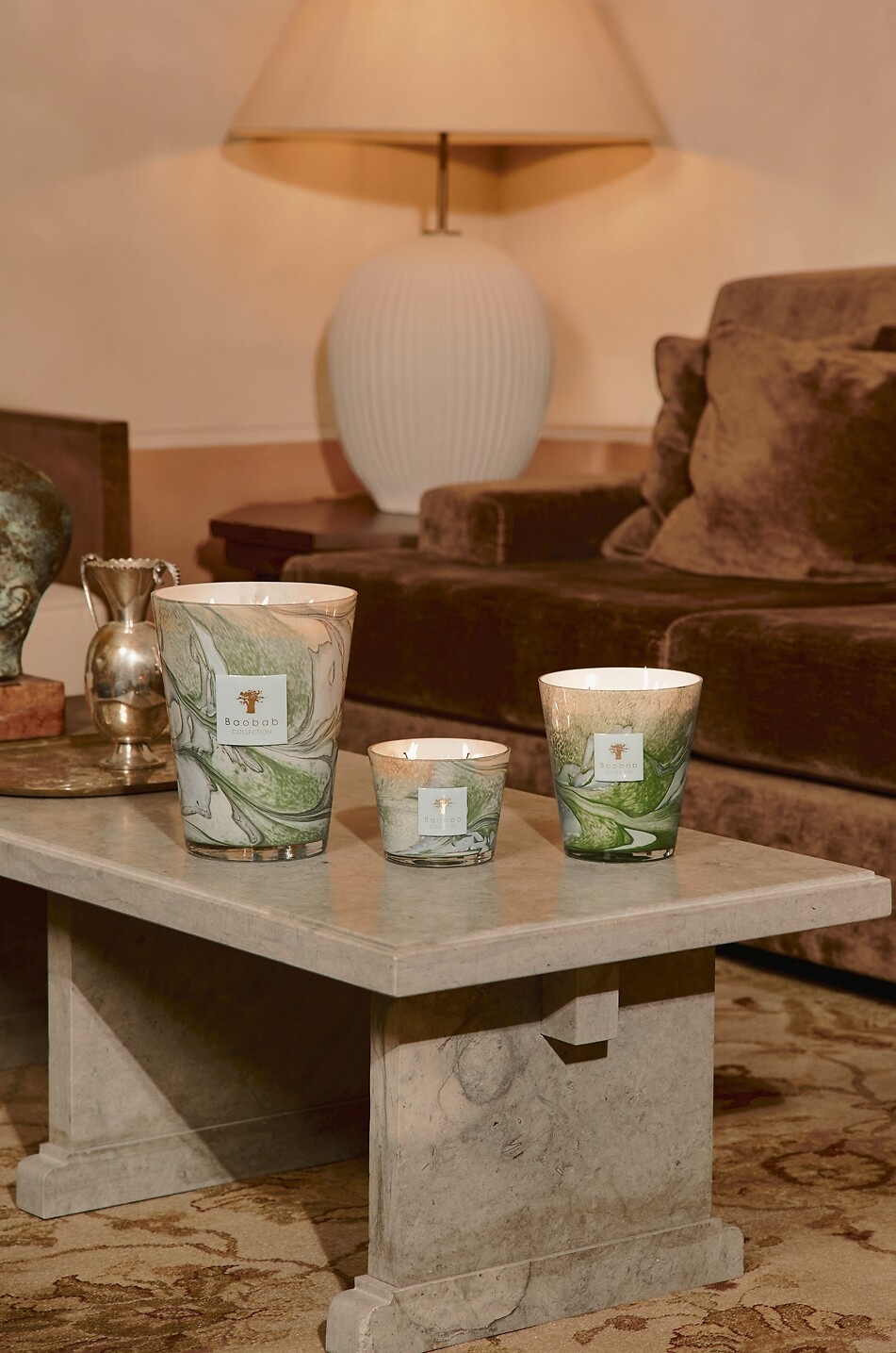 BAOBAB COLLECTION Leaves Marius - Max 10 - scented candle Home Colourless 3