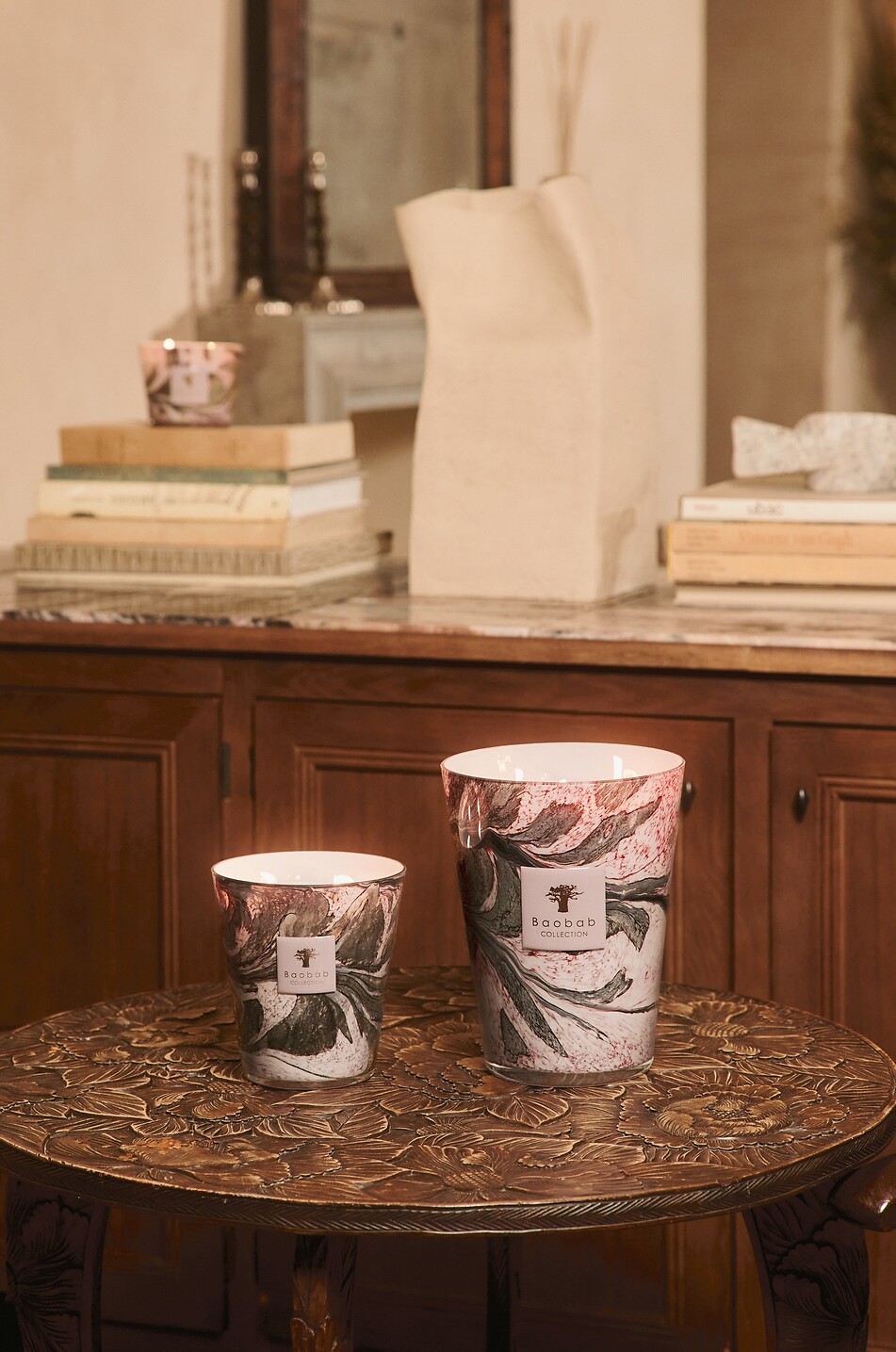 BAOBAB COLLECTION Duftkerze Leaves Manon - Max 16 Haus Farblos 4