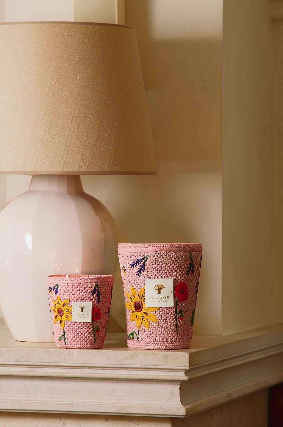 BAOBAB COLLECTION Bougie parfumée enrobée de raphia Vony Kopelika - Max 10 Maison Incolore 6