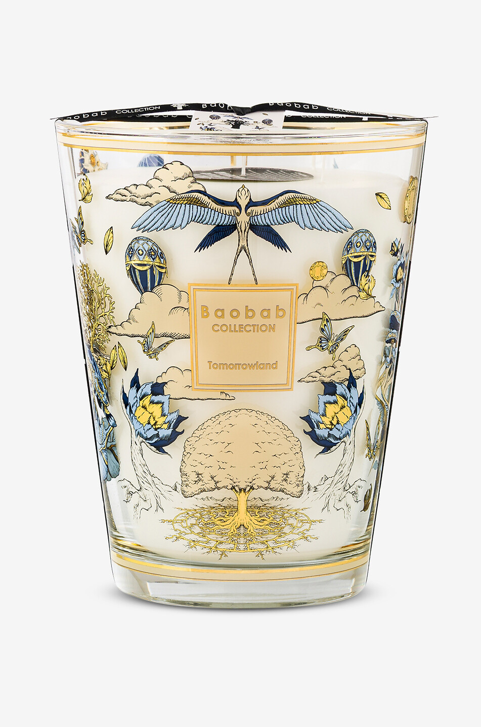 BAOBAB COLLECTION Duftkerze Tomorrowland 2026 - Max 24 Haus Farblos 1
