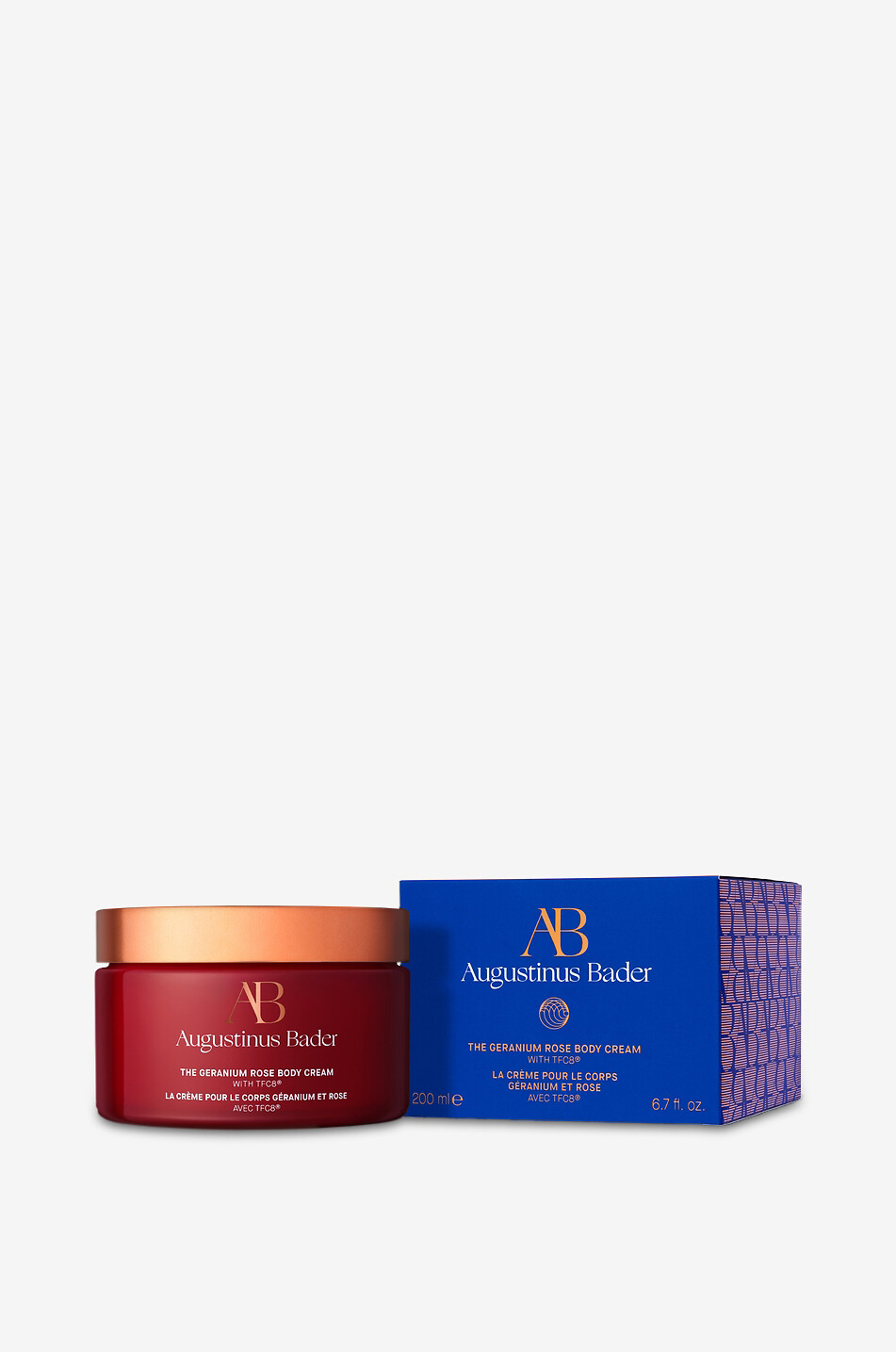 AUGUSTINUS BADER Körpercreme mit TCF8 The Geranium Rose Body Cream - 200ml Unisex Farblos 2