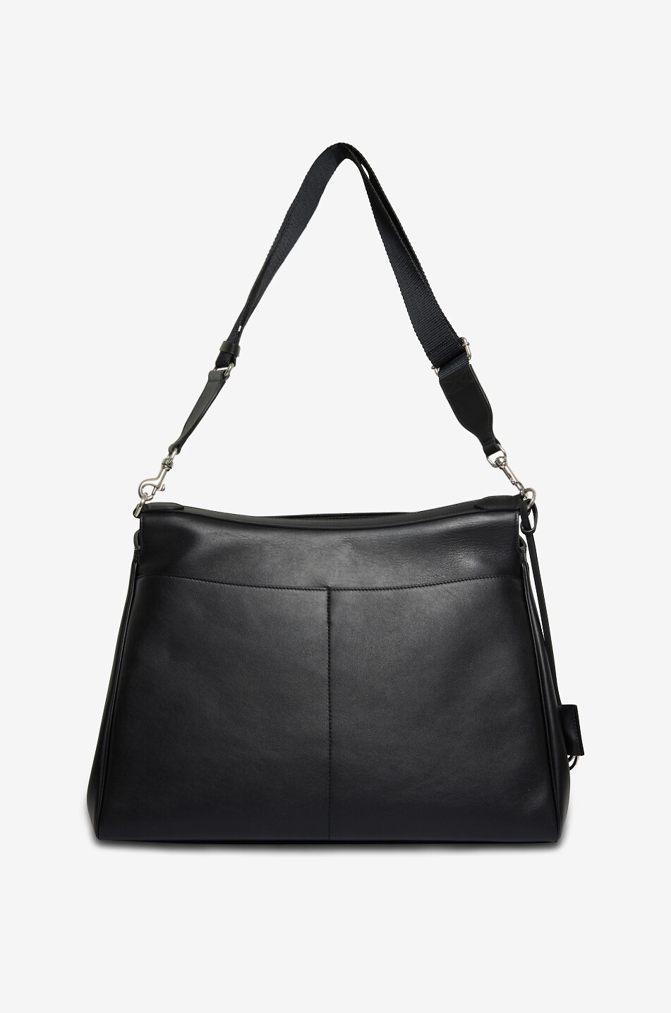 BALENCIAGA Sac porté épaule en cuir Messenger Rodeo Moyen Homme NOIR 3