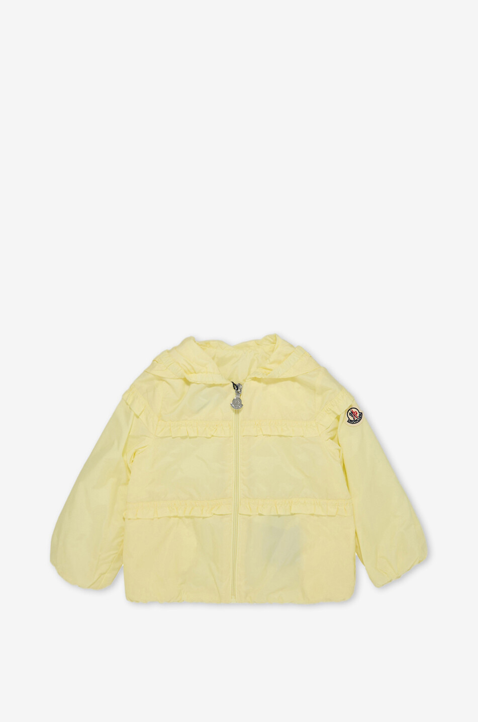 Hiti baby hooded short lightweight jacket in technical fabric