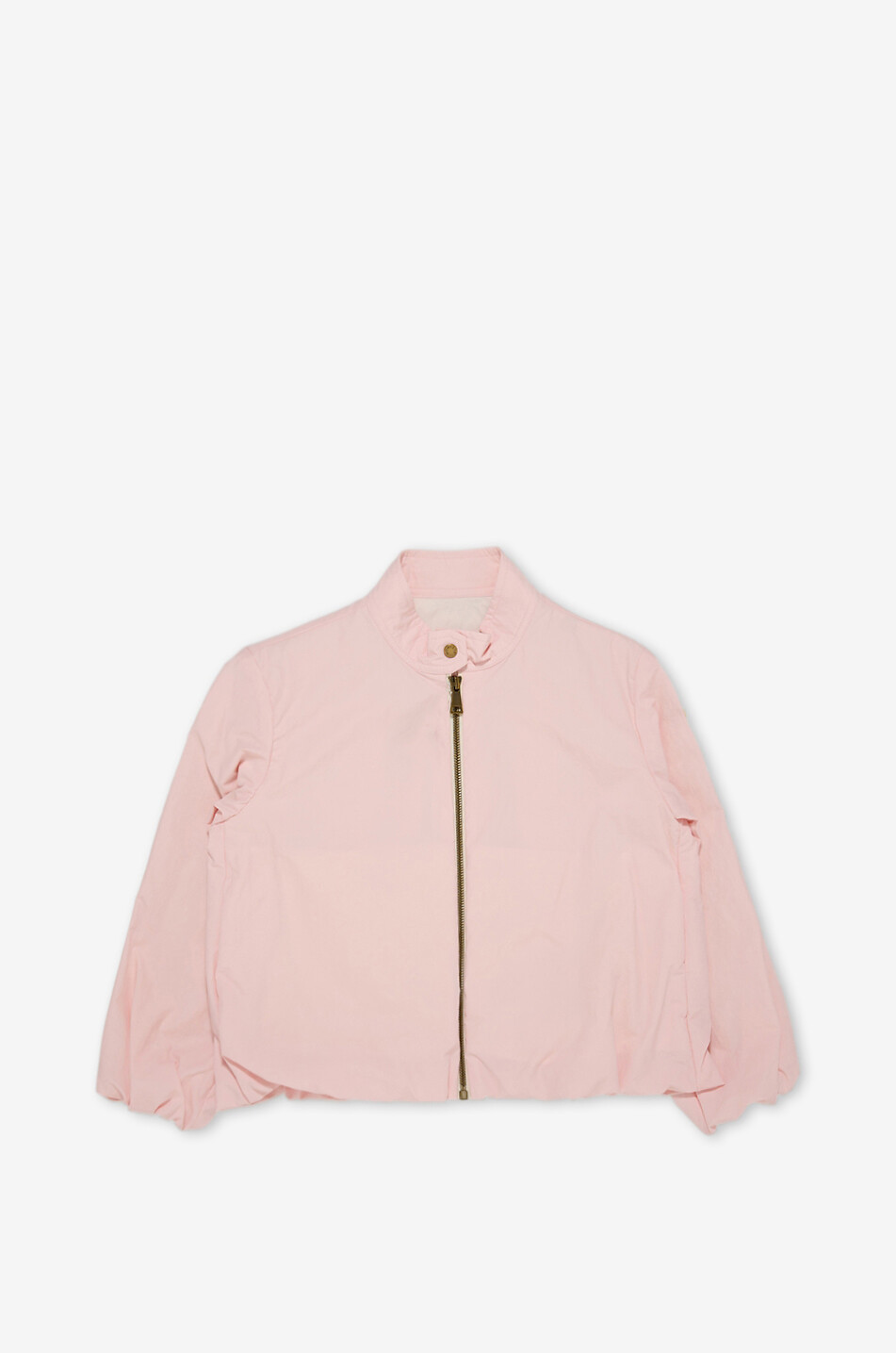 MONCLER Verkürzte leichte Jacke aus technischem Gewebe für Mädchen Rasime Mädchen ROSA 1