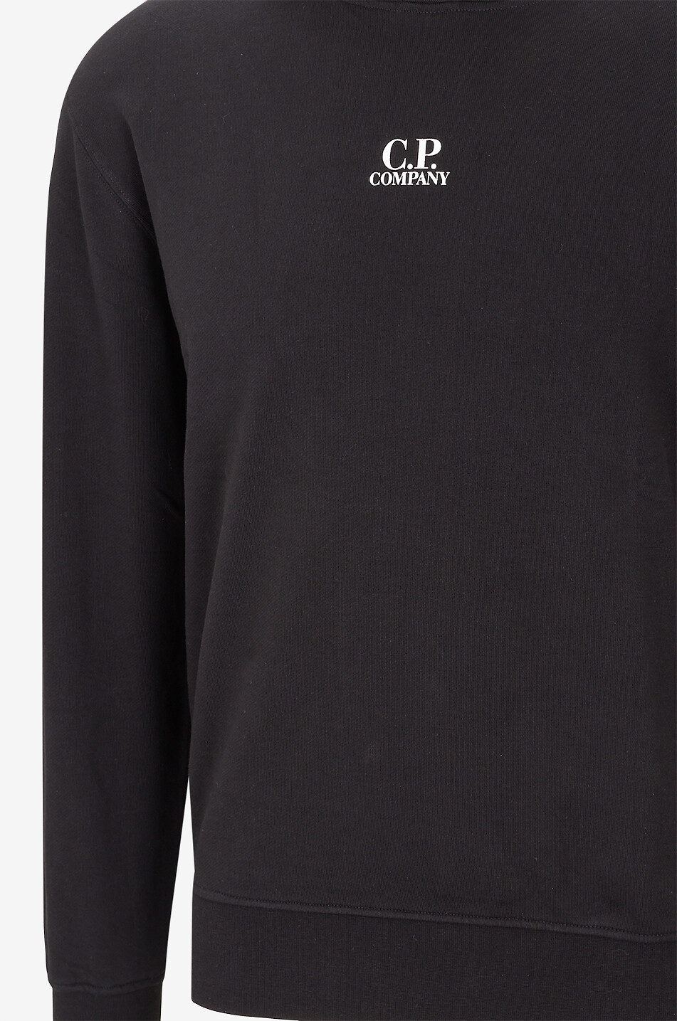 C.P. COMPANY U16 Sweat à capuche garçon en coton molleton Garçon NOIR 3