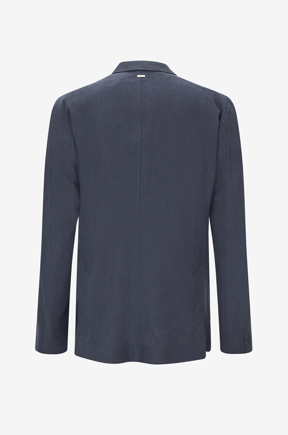 HERNO Blazer mit Reverskragen aus Leinen und Baumwolle Herren DUNKELBLAU 2